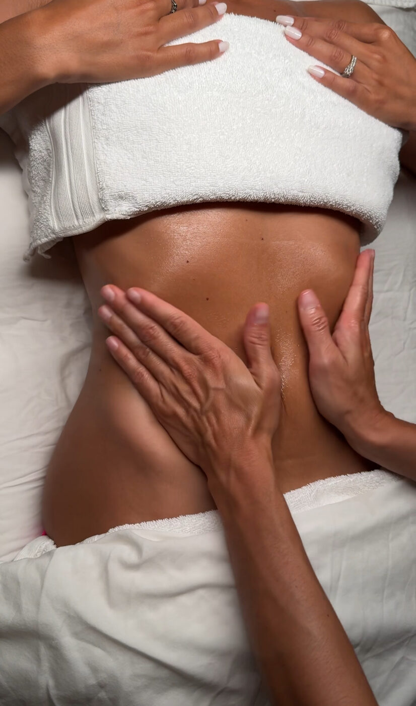 Lymphatic drainage treatment at SSKIN